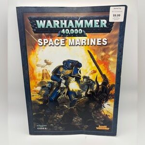 Warhammer 40K Space Marines Codex Book – Games Workshop Warhammer 40,000 Guide